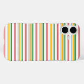 Mooie groene gele strepen Case-Mate iPhone case (Achterkant (horizontaal))