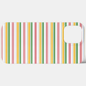 Mooie groene gele strepen Case-Mate iPhone case (Achterkant (horizontaal))