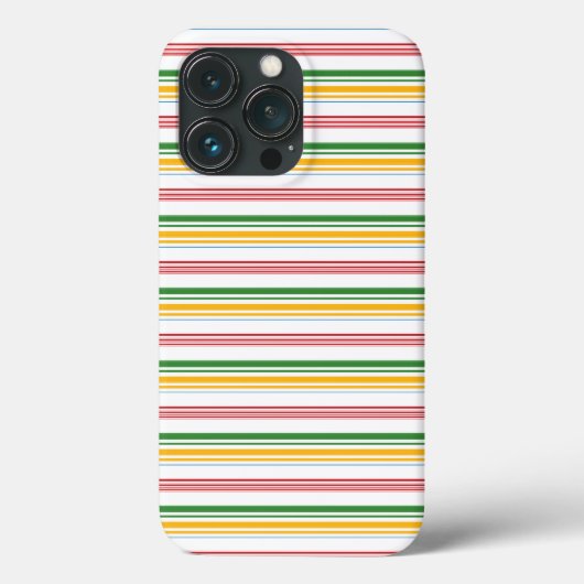 Mooie groene gele strepen Case-Mate iPhone case (Achterkant)