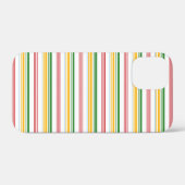 Mooie groene gele strepen Case-Mate iPhone case (Achterkant (horizontaal))
