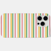 Mooie groene gele strepen Case-Mate iPhone case (Achterkant (horizontaal))