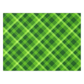 Mooie groene geruite kleine tafelkleed (Voorkant (Horizontaal))