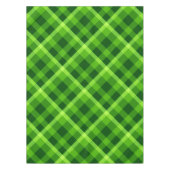 Mooie groene geruite kleine tafelkleed (Voorkant)