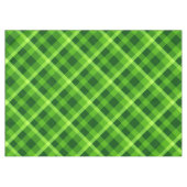 Mooie groene geruite tafelkleed van gemiddelde gro (Voorkant (Horizontaal))
