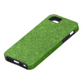 Mooie groene grastextuur vanaf golfbaan Case-Mate iPhone case (Onderkant)