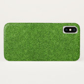 Mooie groene grastextuur vanaf golfbaan Case-Mate iPhone case (Achterkant (horizontaal))