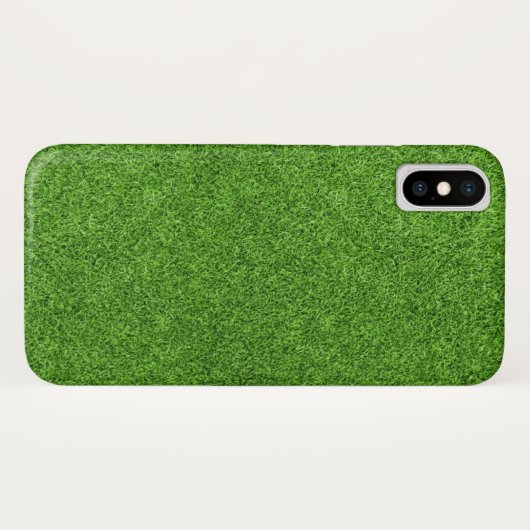 Mooie groene grastextuur vanaf golfbaan Case-Mate iPhone case (Achterkant (horizontaal))