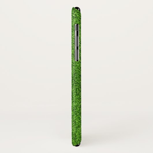 Mooie groene grastextuur vanaf golfbaan Case-Mate iPhone case (Achterkant/links)