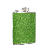 Mooie groene grastextuur vanaf golfbaan heupfles (Rechts)