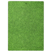 Mooie groene grastextuur vanaf golfbaan klembord (Achterkant)