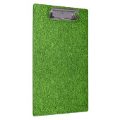 Mooie groene grastextuur vanaf golfbaan klembord (Rechts)