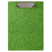 Mooie groene grastextuur vanaf golfbaan klembord (Voorkant)