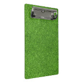 Mooie groene grastextuur vanaf golfbaan mini klembord (Schuin)