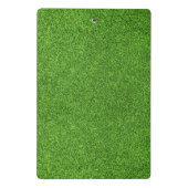 Mooie groene grastextuur vanaf golfbaan mini klembord (Achterkant)
