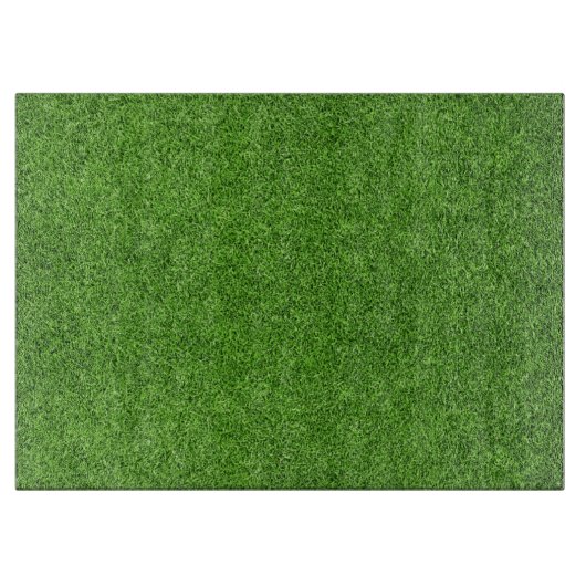 Mooie groene grastextuur vanaf golfbaan snijplank (Voorkant)