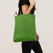 Mooie groene grastextuur vanaf golfbaan tote bag (Dichtbij)