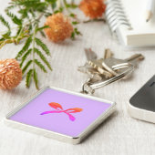 MOOIE groene kerstboom SLEUTELRING Sleutelhanger (Zijkant)