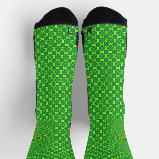 Mooie groene klaver sokken (Top)