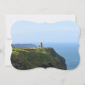 Mooie groene kliffen van Moher Kaart (Voorkant)