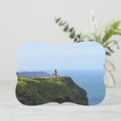 Mooie groene kliffen van Moher Kaart (Staand voorkant)