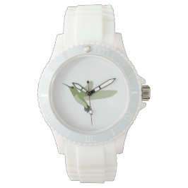 Mooie groene kolibrie horloge