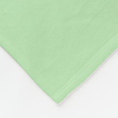 Mooie groene Laurel Leaves op Lime Green Fleece Deken (Hoek)