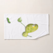 Mooie groene Lovebird handdoeken set (Handdoek)