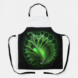 Mooie groene Mandelbrot Schort