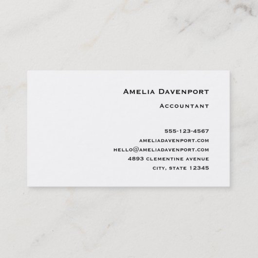 Mooie groene nebula gevuld met sterren visitekaartje (Achterkant)