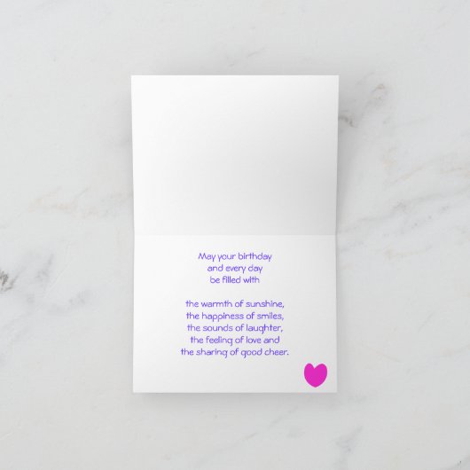 Mooie groene nebula Happy Birthday Kaart (Binnen)