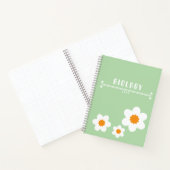 Mooie groene notitieboek (Binnen)