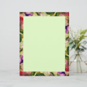 Mooie Groene Paarse Natuur Kunst  (Staand voorkant)