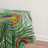Mooie groene Peacock-doether Tafelkleed (Voorbeeld)