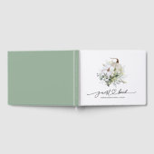 Mooie groene pompoen Herfst Gastenboek (Volledig)