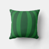 Mooie groene roze watermeloen Fruit Monogram Kussen (Achterkant)