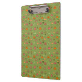Mooie groene uilen klembord (Links)