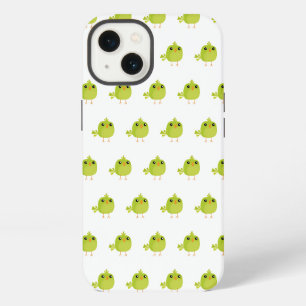 Mooie groene vogel cartoon iPhone 13 hoesje