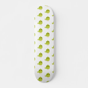 Mooie groene vogel cartoon persoonlijk skateboard