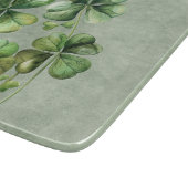 Mooie groene Waterverf Shamrock Snijplank (Hoek)