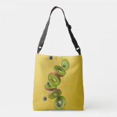 Mooie groenten crossbody tas (Achterkant)