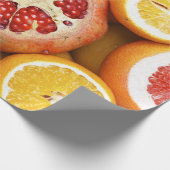 Mooie groenten en fruit cadeaupapier (Hoek)