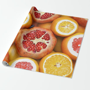 Mooie groenten en fruit cadeaupapier