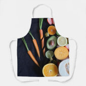 Mooie groenten en fruit schort (Voorkant)