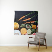 Mooie groenten en fruit wandkleed (In Situ (horizontaal))