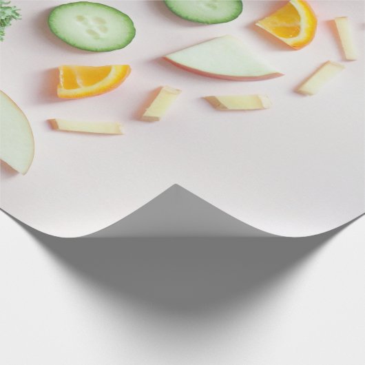 Mooie groeten cadeaupapier (Hoek)