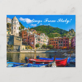 Mooie groeten uit Italië Zee Sight Briefkaart