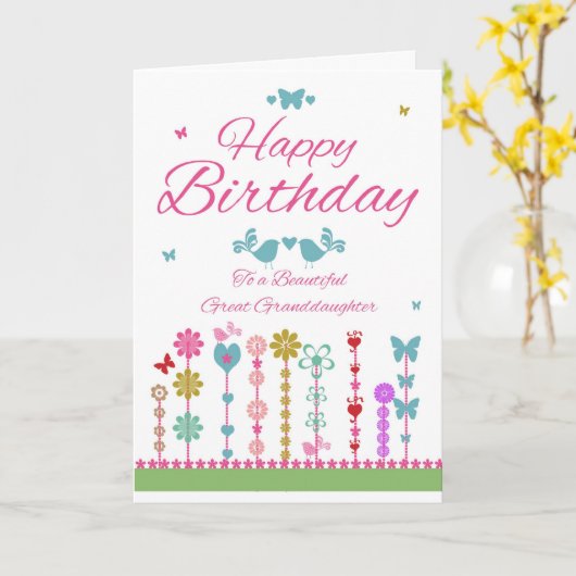 Mooie Groot - de Kaarten van de Verjaardag van de (Gele Bloem)