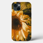 Mooie grote gele zonnebloem taai Case-Mate iPhone case (Achterkant)