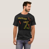 Mooie grote-houding t-shirt (Voorkant volledig)