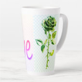 Mooie grote Latte mok (Rechterhoek)